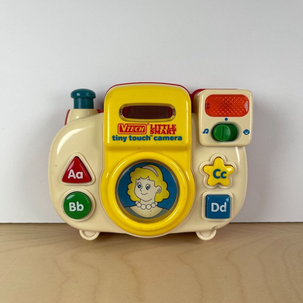 Vtech Little Smart Tiny Touch Camera Vintage Toy - Tested Works